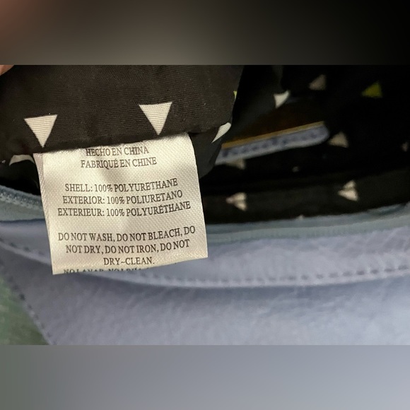 Vegan Leather Lilac Multi Pocket Clutch Purse - Picture 8 of 13